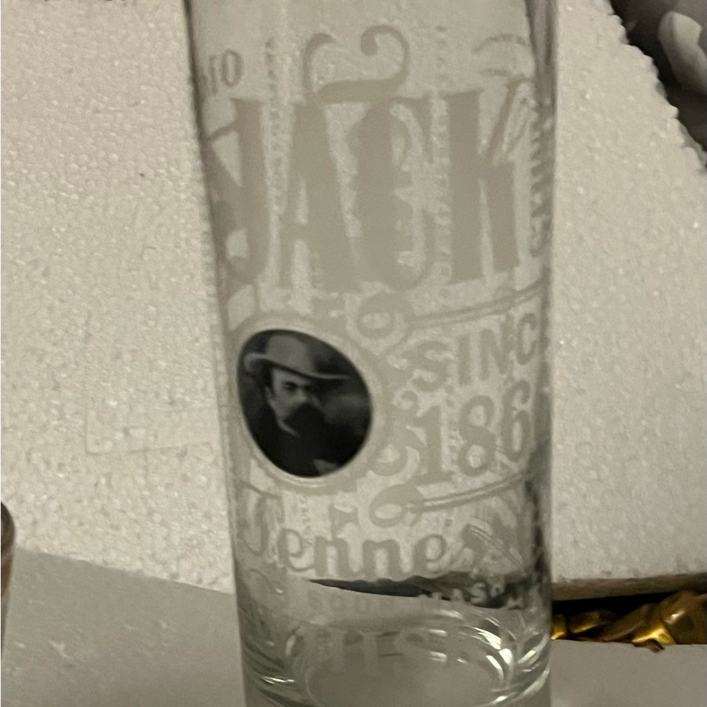 Jack Daniel's Tall Etched Glass
